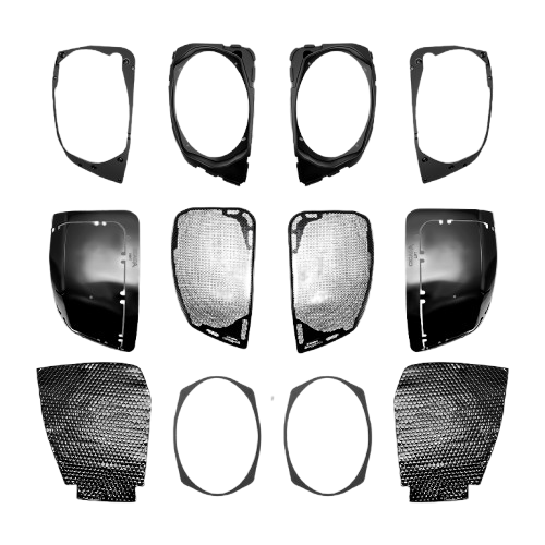 Cicada 24CHDLID 2024+ H-D® SADDLEBAG LID 6×9-INCH CUT-IN MOUNTING KIT