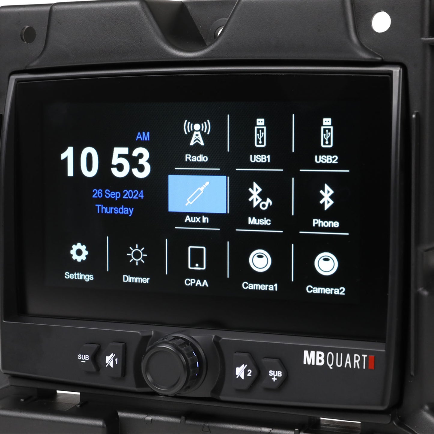 MBQS-RADM-1 Polaris Slingshot Tuned GMR-7V1 Source Unit Installation Kit
