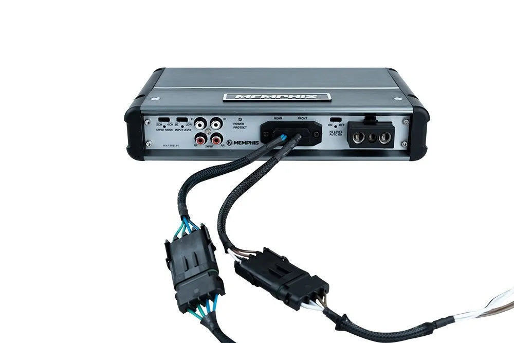 Memphis MM500.4V Marine 4 Channel Amp 125W x 4 at 2 Ohm