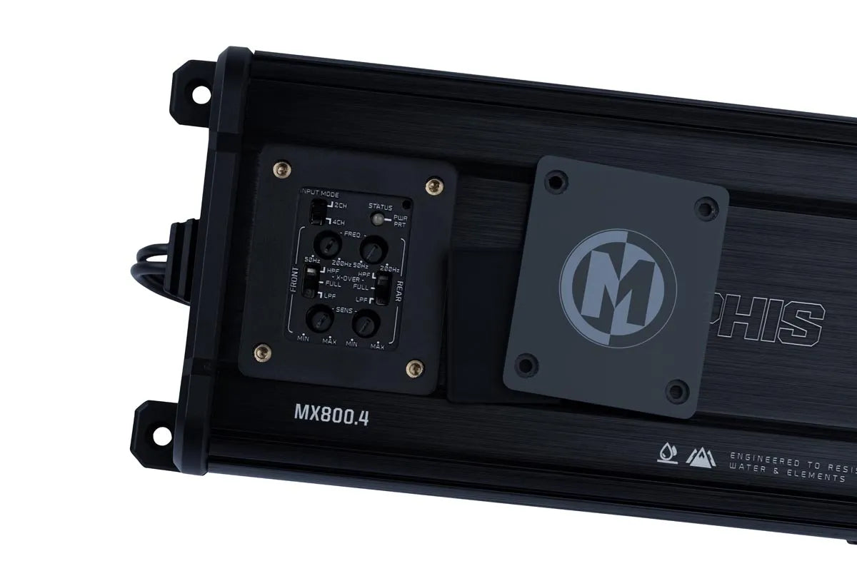 Memphis MX800.4 Powersports 200W x 4 at 2 Ohm