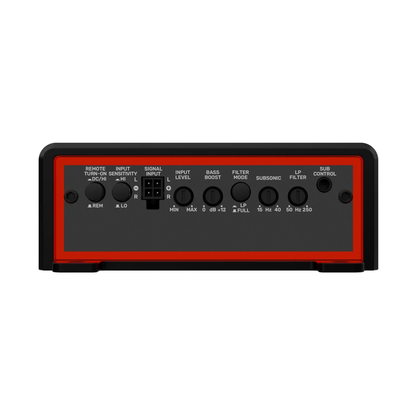 Elite BE400.1D 400W RMS Mono Class D Amplifier with Remote Subwoofer Level Control and LED Illuminated End Panels