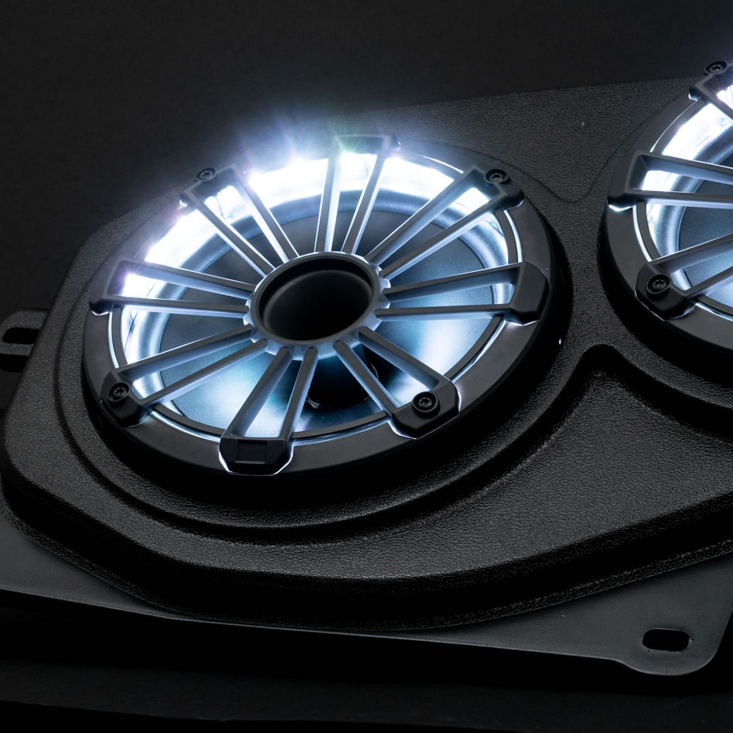 MB Quart - MBQJ-48HRGB Jeep® Wrangler (JL) / Gladiator (JT) Tuned Rear Soundbar - 8 Inch" Compression Horn Speakers, Enclosure