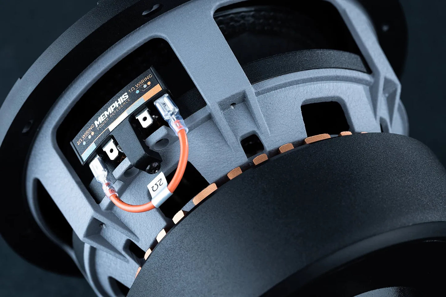 Memphis MJM812 MOJO Mini 8" Competition Subwoofer – 900W RMS | Selectable 1Ω/2Ω