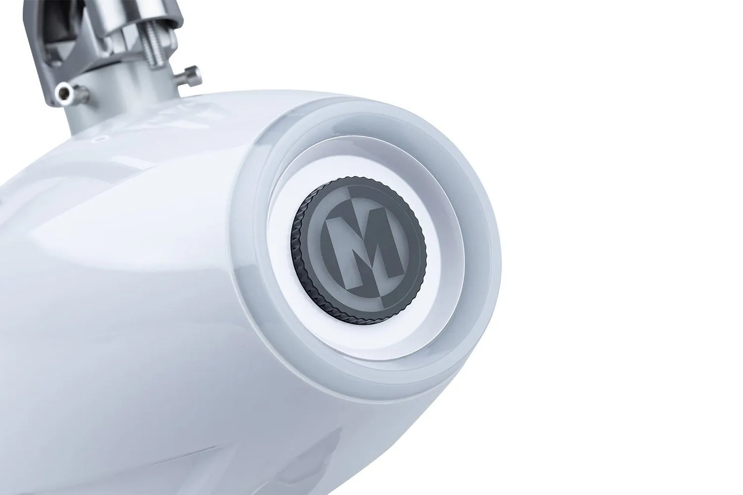 Memphis MM84TW Pair 8" WB Speaker with 3 Tweeter HF Array 200W (White)