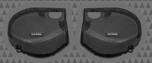 Cicada 24CHDSGGT-05 2024+ Street Glide Cicada Audio® Branded Grilles w/RR05T mounts