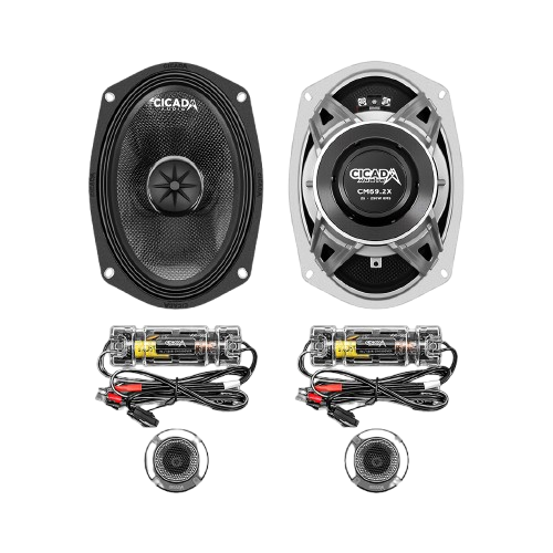 Cicada 24CXK69.2 2024+ 6X9-INCH MID-BASS COMPONENT SPEAKER KIT – 2Ω