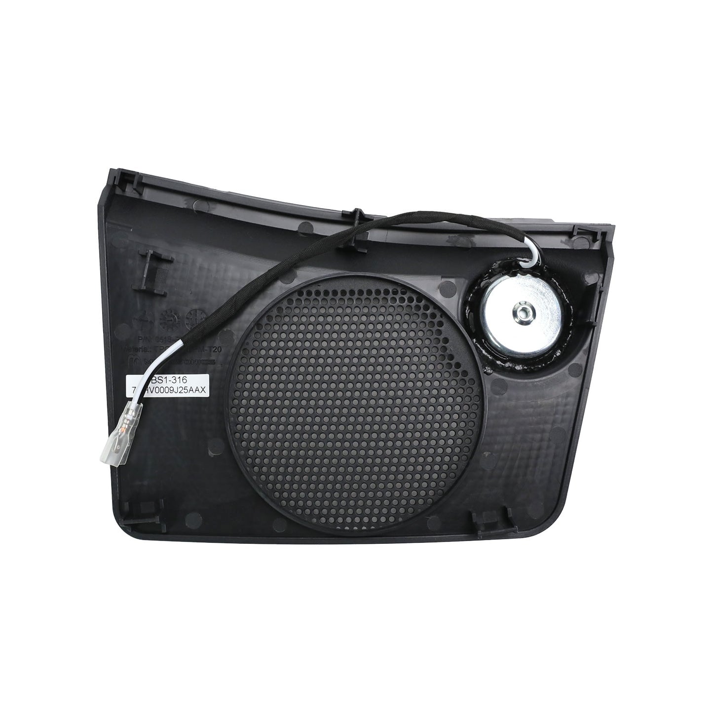 BS1-316 6.5 + 4 Inch Ford® Bronco Tuned Front Dash 3-Way Component Speakers Upgrade