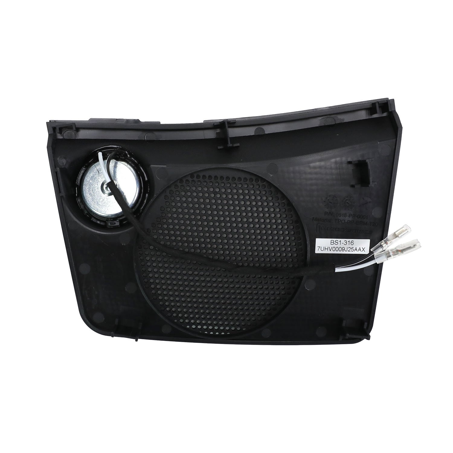 BS1-316 6.5 + 4 Inch Ford® Bronco Tuned Front Dash 3-Way Component Speakers Upgrade