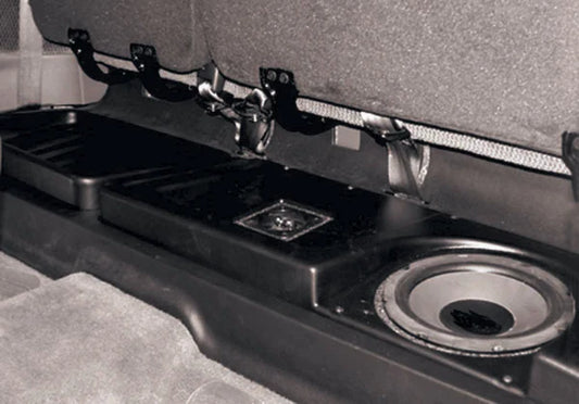 Q Logic Q Customs QL-C1DDX108A01 Single 8" Subwoofer Enclosure Box - Dodge Dakota