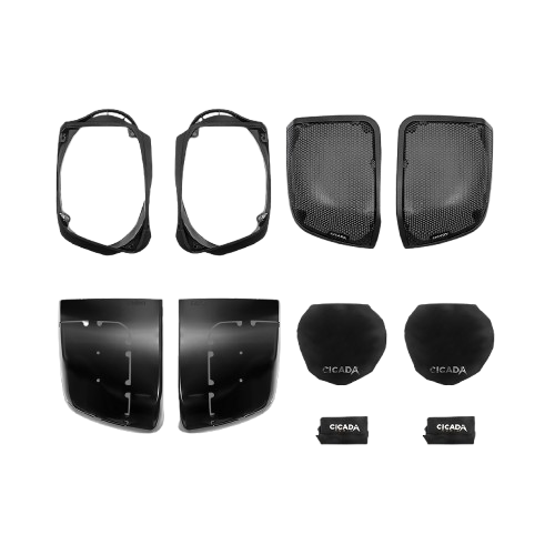 Cicada CHDLID 2014-2023 H-D® SADDLEBAG LID 6×9-INCH CUT-IN MOUNTING KIT