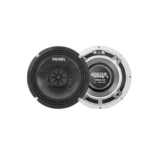 Cicada CM65.4X Mid-Bass - Carbon Matrix Cone - 6.5" 4 Ohm