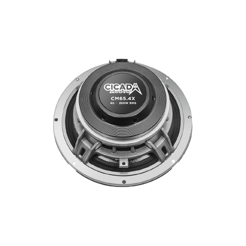 Cicada CM65.4X Mid-Bass - Carbon Matrix Cone - 6.5" 4 Ohm