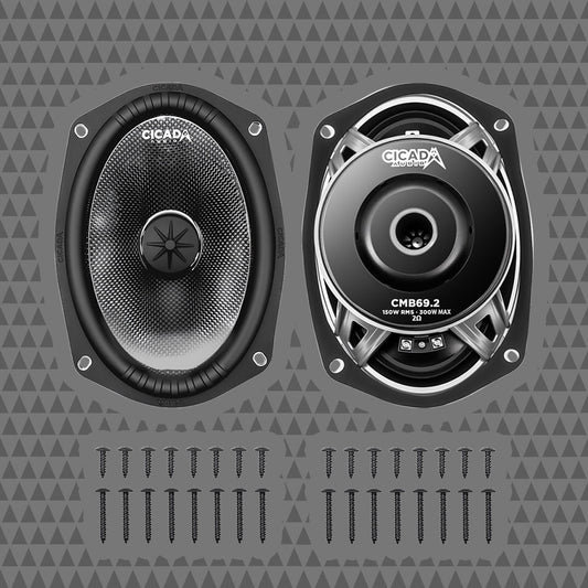 Cicada CMB69.2 6 X 9-inch Pro Mid-Bass – 2Ω – PAIR