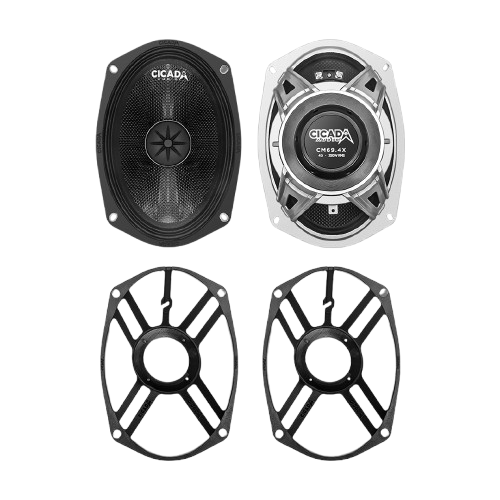 Cicada CXK69.4 6X9-INCH MID-BASS COMPONENT SPEAKER KIT – 4Ω