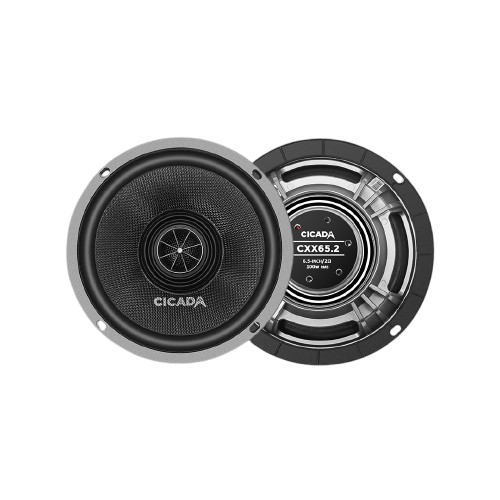 Cicada CXX65.2 6.5-INCH PRO COAXIAL SPEAKERS – 2Ω – PAIR