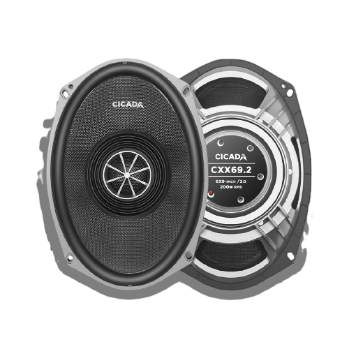 Cicada CXX69.2 6×9-INCH PRO COAXIAL SPEAKERS – 2Ω – PAIR