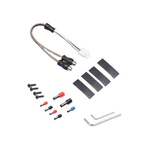 Cicada Audio BDA1600.1D 1600w Monoblock Full Range Amplifier (Gen-BDA) included with amp small footprint amplifier for motorcycle or car