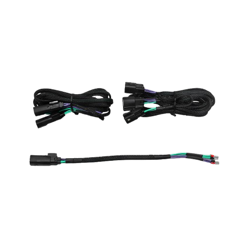 Cicada HDFLXPRO4K HDFLXPRO4K FLX 4 CH AMP HD PLUG-N-PLAY HARNESS KIT w/ 4 AWG POWER WIRE