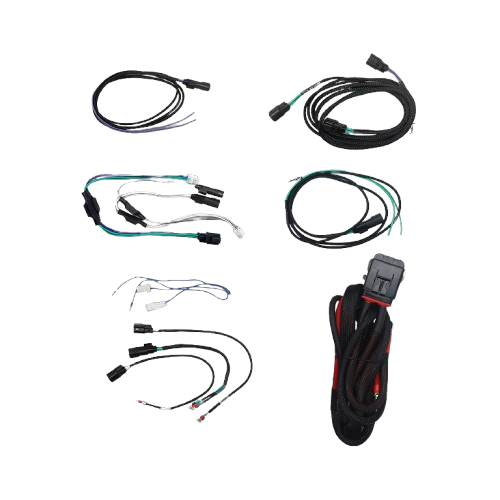 Cicada HDFLXPRO4K HDFLXPRO4K FLX 4 CH AMP HD PLUG-N-PLAY HARNESS KIT w/ 4 AWG POWER WIRE