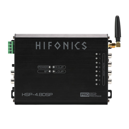 Hifonics HSP-4.8DSP 2 or 4 Input / 8 Output Digital Signal Processor