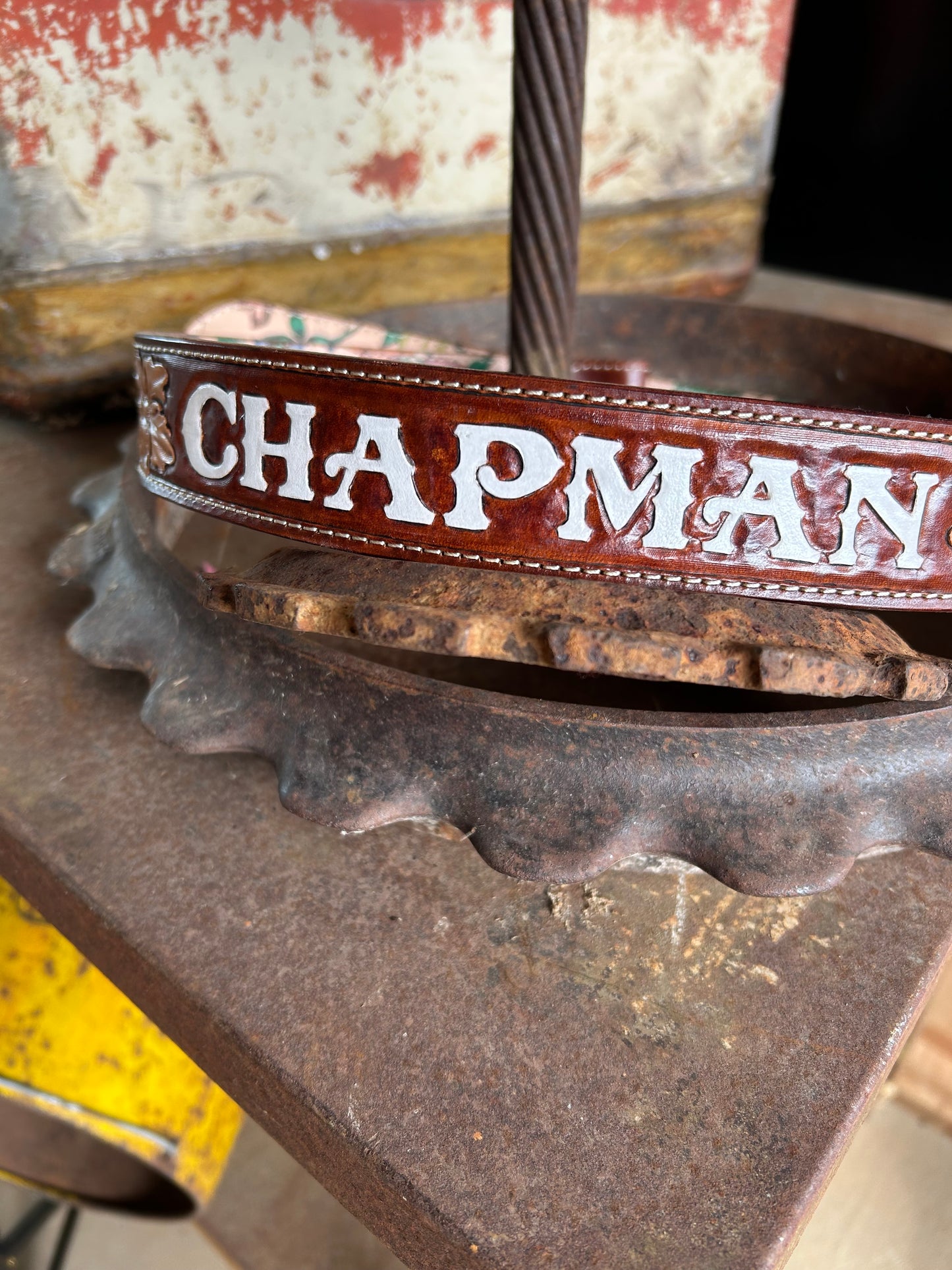 Custom Hand-Tooled Leather Belt – Personalized Genuine Leather, Durable & Stylish