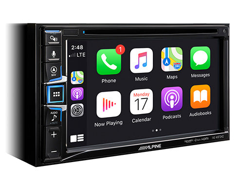 Alpine INE-W970HD 6.5" Touchscreen DVD Receiver – Navigation, CarPlay & Android Auto - Alpine Receiver with Navigation