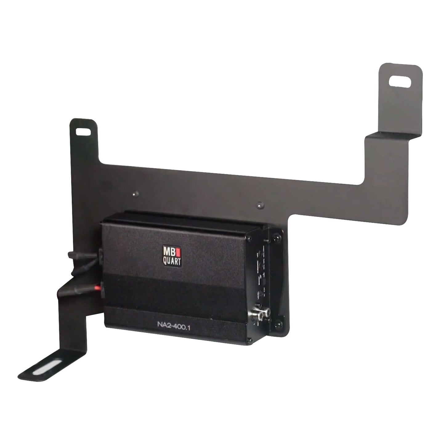MBQBRO-302 Ford® Bronco Tuned 400 Watt Tailgate Subwoofer System - ford bronco tailgate speaker enclosure - amplifier bracket