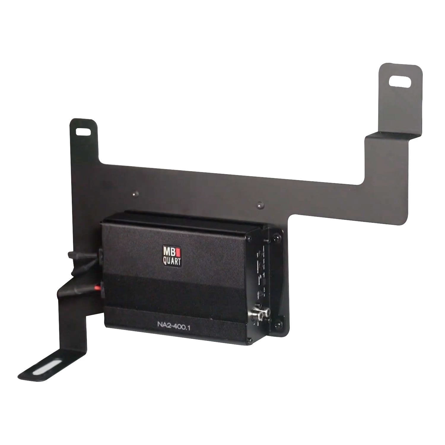 MBQBRO-302 Ford® Bronco Tuned 400 Watt Tailgate Subwoofer System - ford bronco tailgate speaker enclosure - amplifier bracket