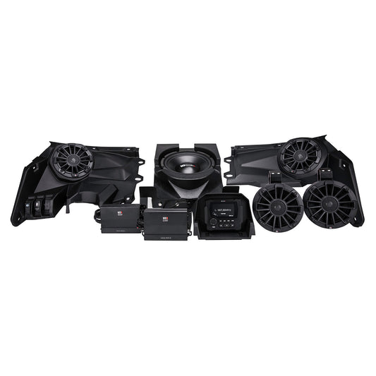MBQX-STG5-1 Can-Am Maverick X3 UTV Tuned Audio Package Full Kit
