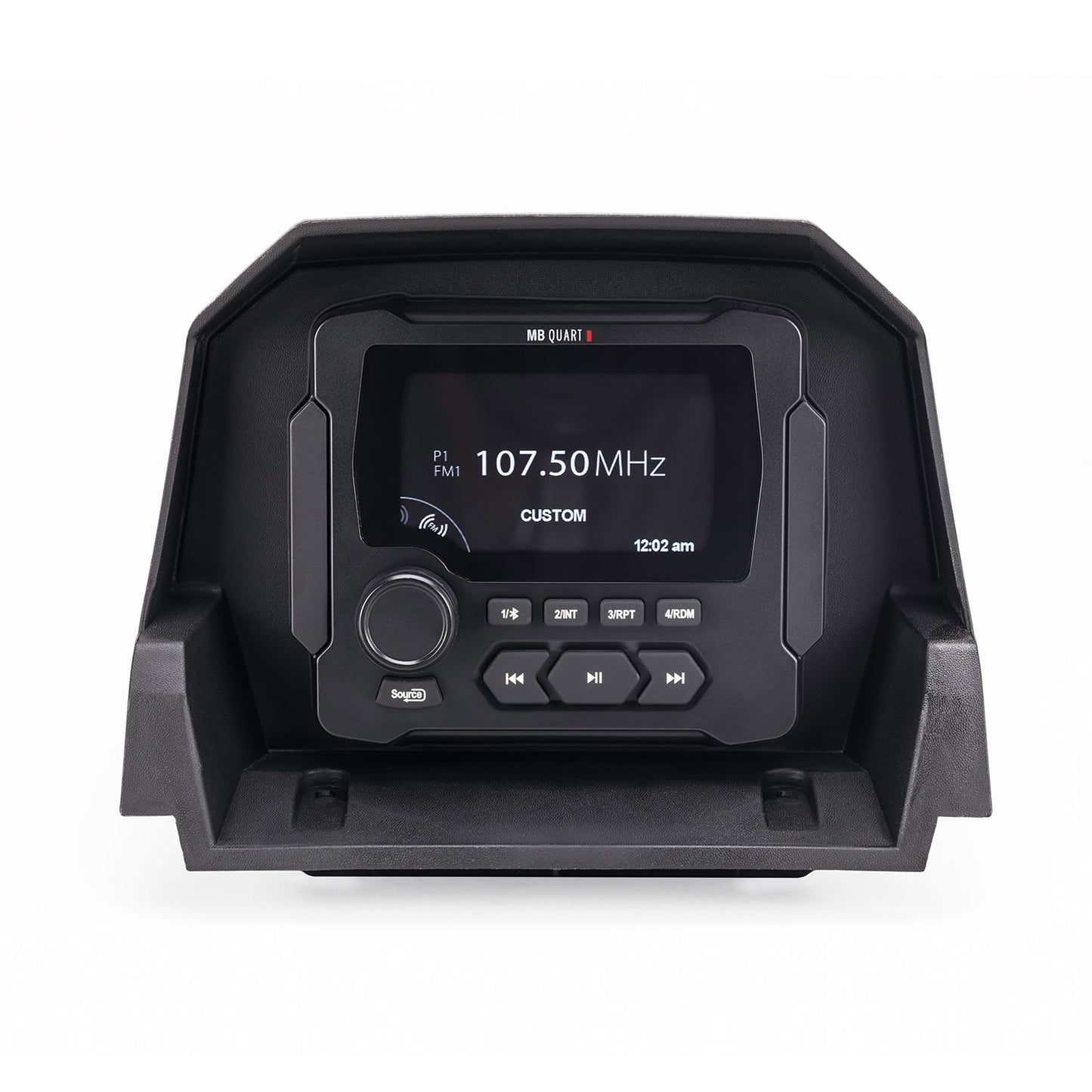 MBQX-STG5-1 Can-Am Maverick X3 UTV Tuned Audio Package radio front view