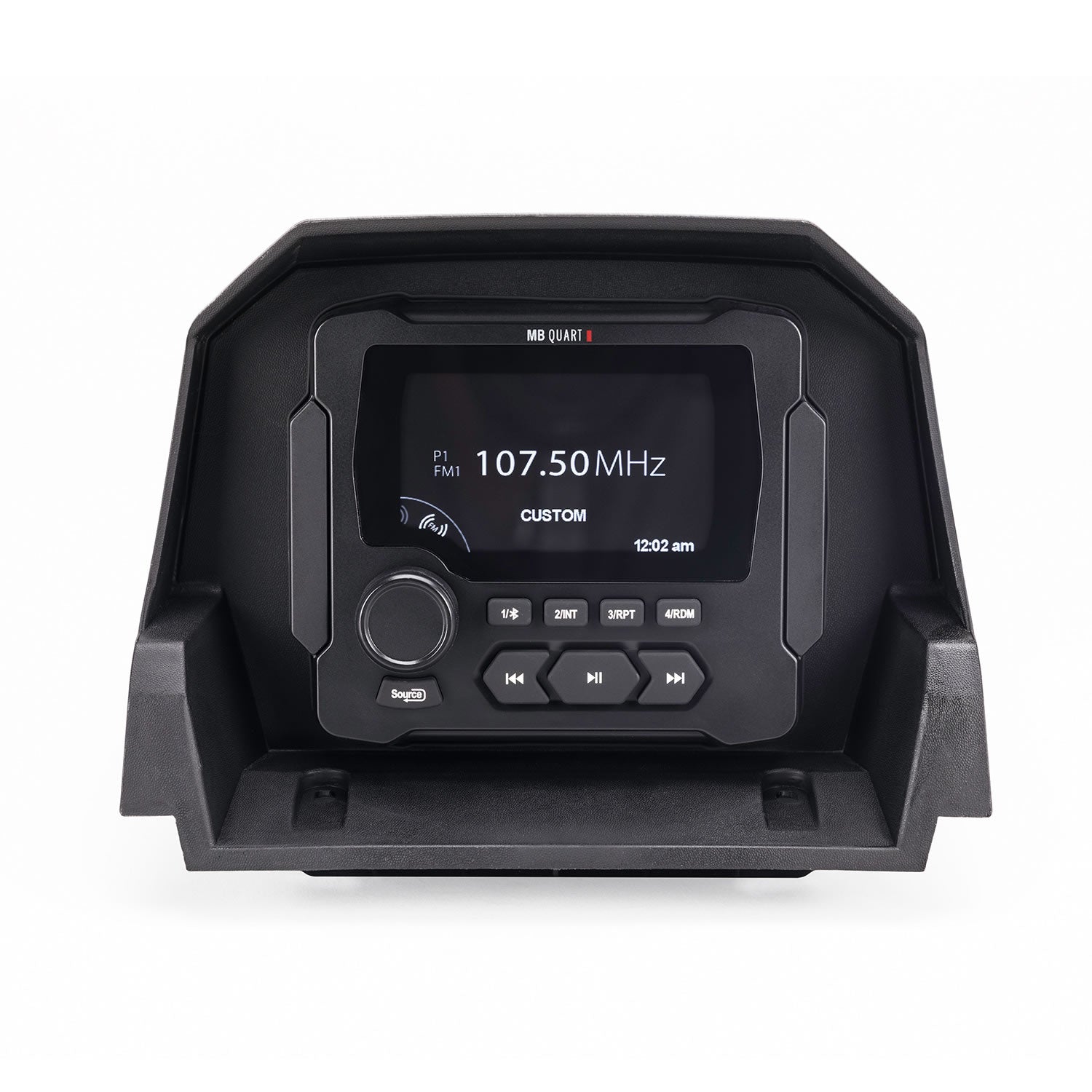 MBQX-STG5-1 Can-Am Maverick X3 UTV Tuned Audio Package radio front view