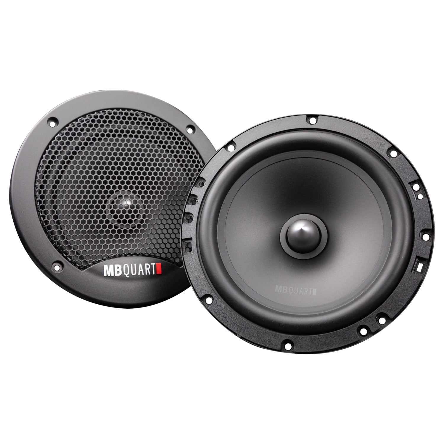 MB Quart DS2-216 6.5" Discus 2-Way Component Car Speaker System - 6.5" Component speakers