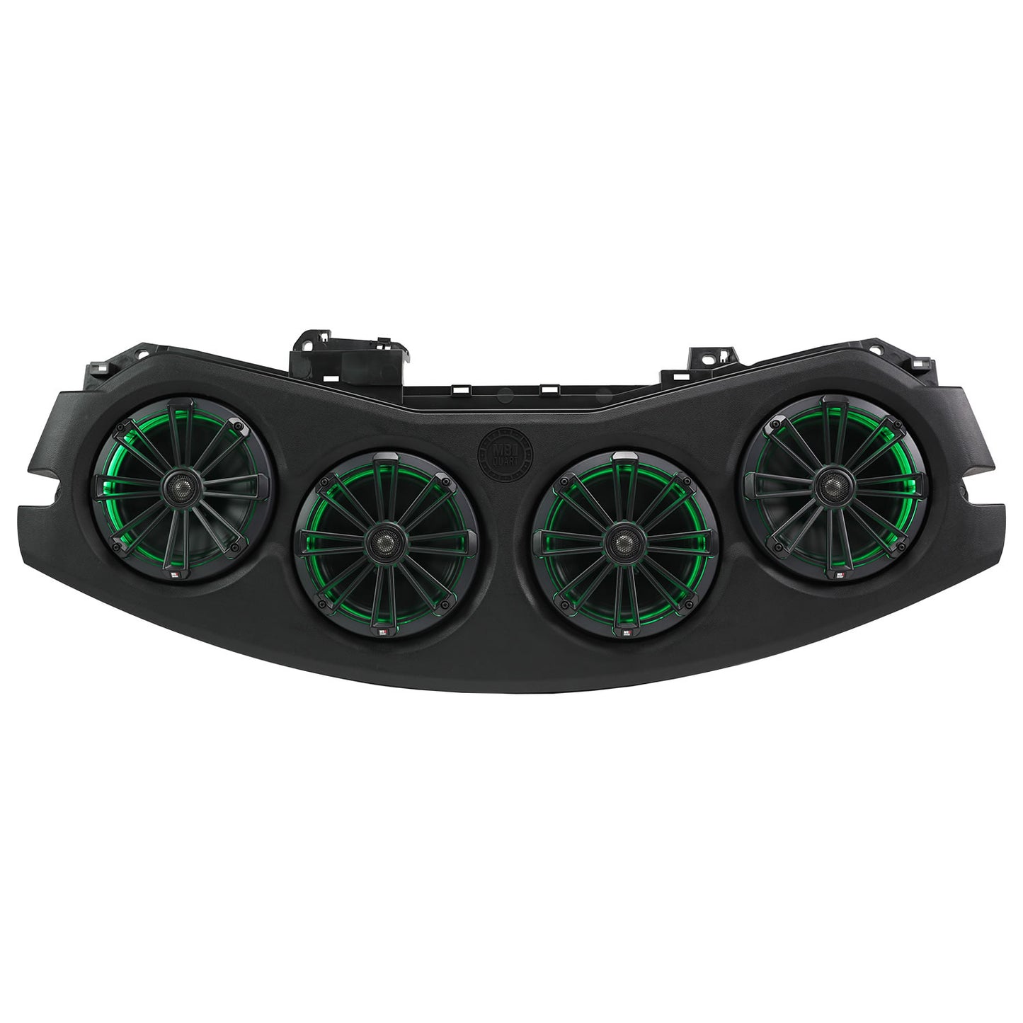 MBQJ-48CRGB24+ Jeep® Wrangler (JL) / Gladiator (JT) 2024-Current Tuned Rear Soundbar with 8" Coaxial Speakers, Enclosure