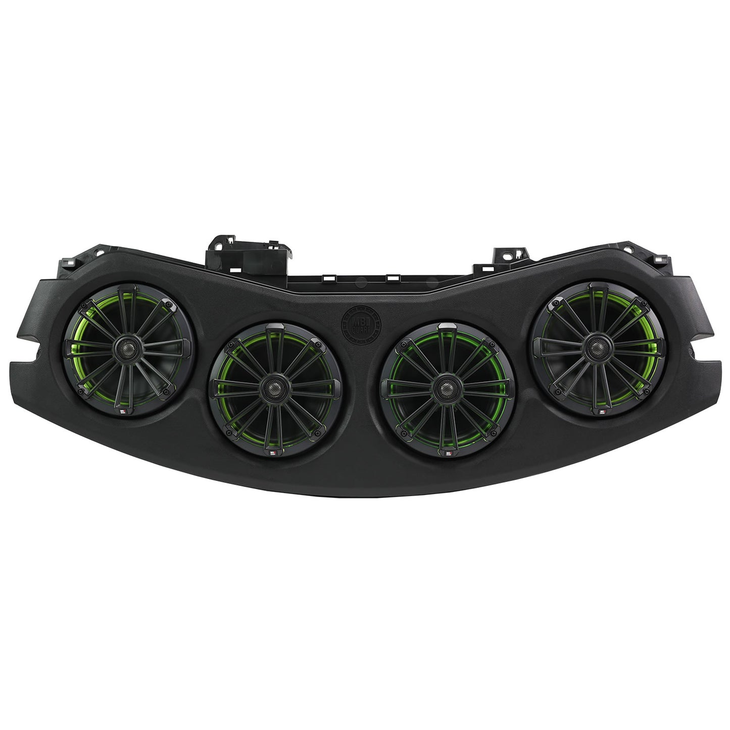 MBQJ-48CRGB24+ Jeep® Wrangler (JL) / Gladiator (JT) 2024-Current Tuned Rear Soundbar with 8" Coaxial Speakers, Enclosure