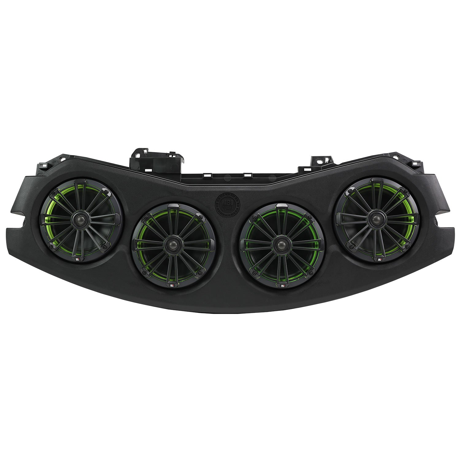 MBQJ-48CRGB24+ Jeep® Wrangler (JL) / Gladiator (JT) 2024-Current Tuned Rear Soundbar with 8" Coaxial Speakers, Enclosure