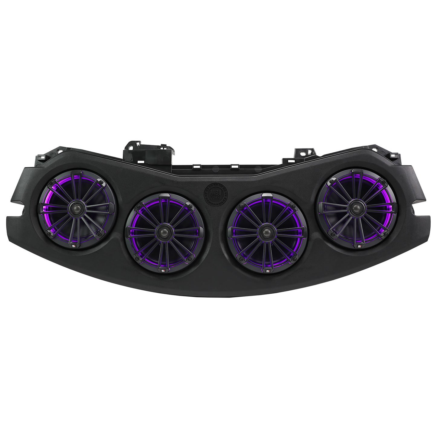 MBQJ-48CRGB24+ Jeep® Wrangler (JL) / Gladiator (JT) 2024-Current Tuned Rear Soundbar with 8" Coaxial Speakers, Enclosure