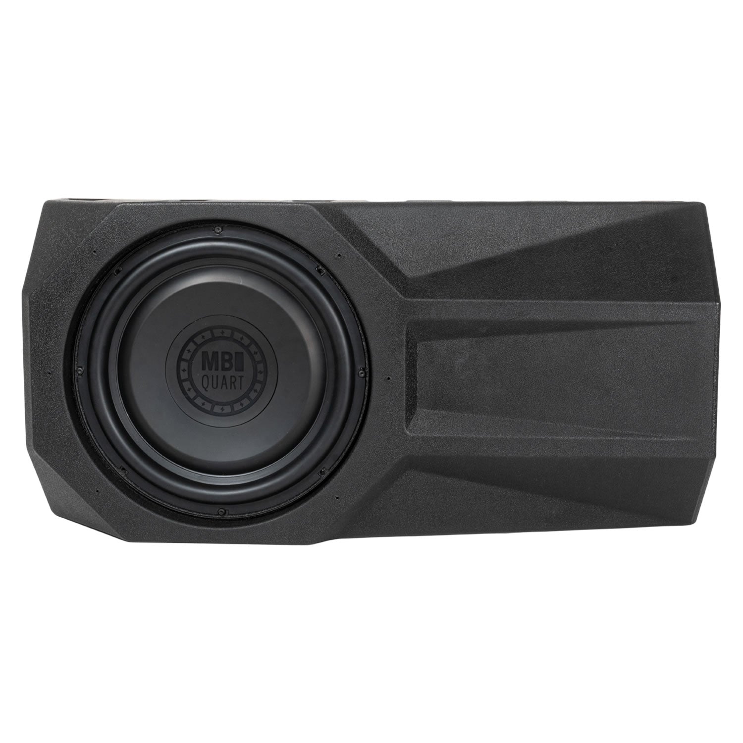 MBQJL-302 Jeep® Wrangler (JL) / Wrangler (JK) Tuned 400 Watt Tailgate Subwoofer System - back of jeep enclosure