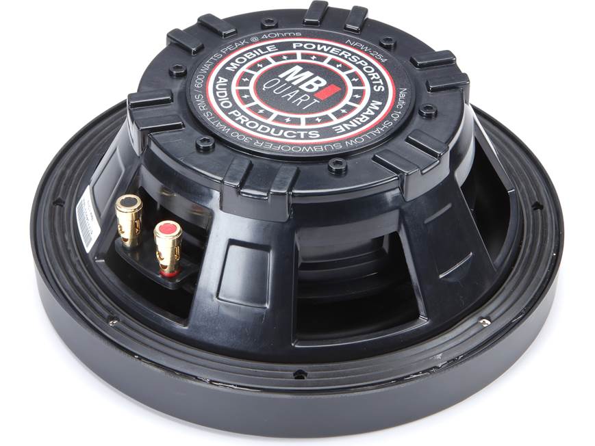 MB Quart NPW-254 10" Marine Subwoofer – IP67 Waterproof, 300W RMS