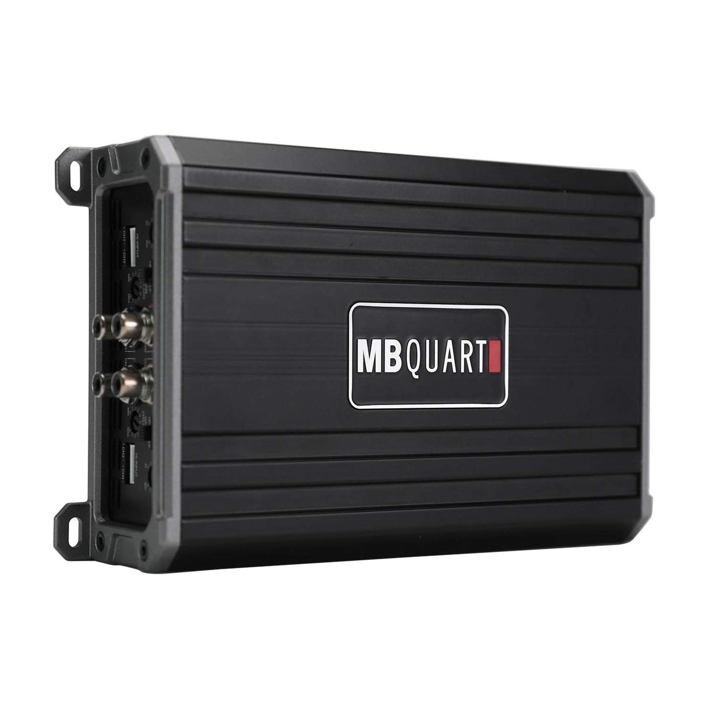 MB Quart PA1-2400.4 Premium Pro 2400W 4-Channel Class D Amplifier – High Power Compact Car Audio Amp
