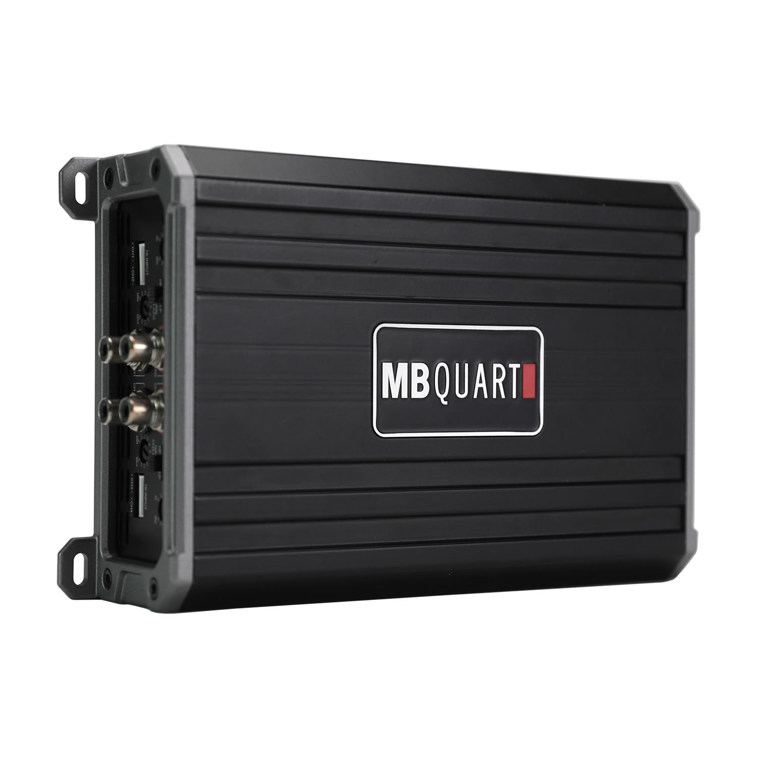 MB Quart PA1-2400.4 Premium Pro 2400W 4-Channel Class D Amplifier – High Power Compact Car Audio Amp