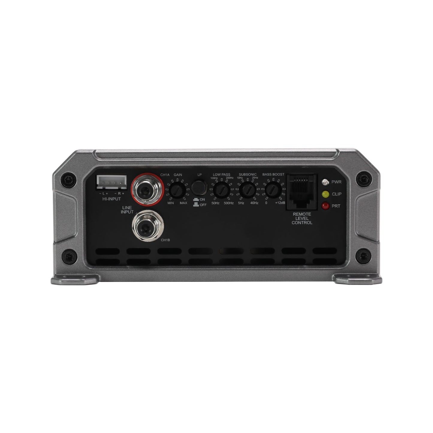 MB Quart PA1-3000.1 Premium Pro 3000W Mono Subwoofer Amplifier – Class D Amp with Bass Remote