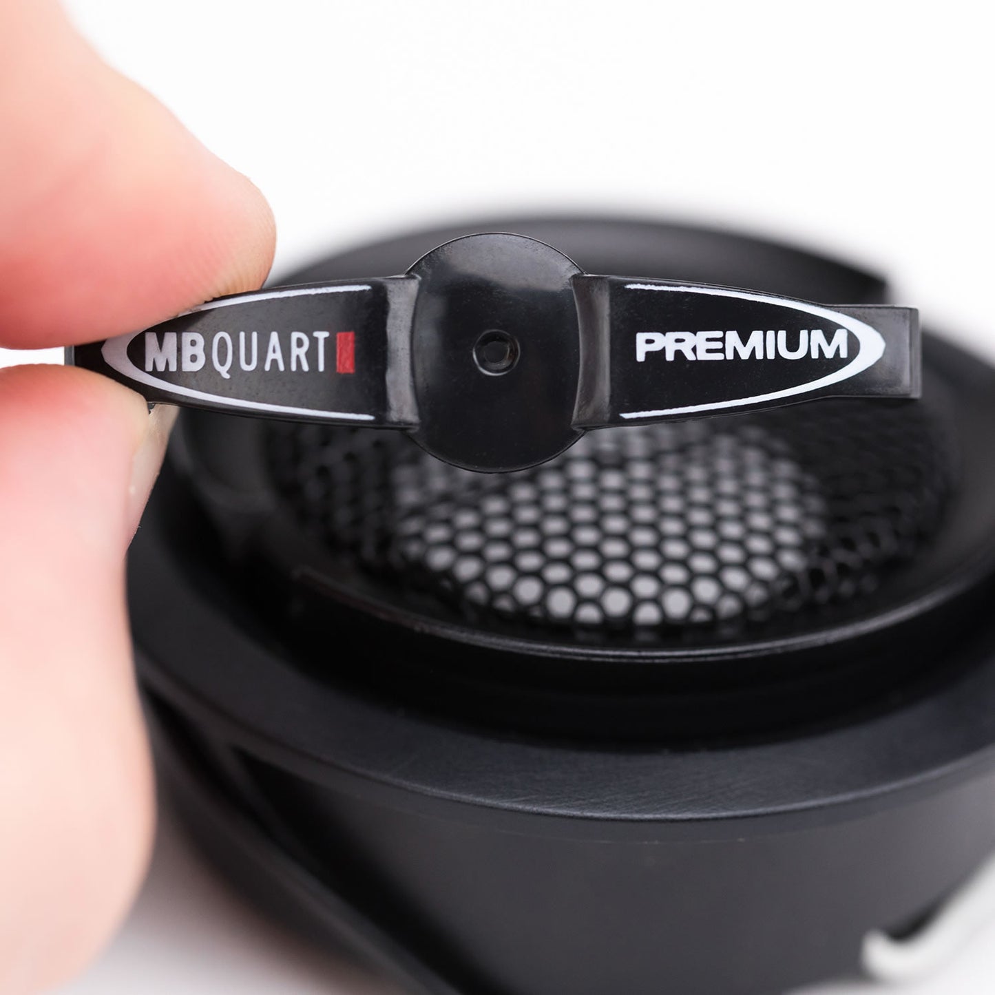 MB Quart PK1-116 6.5" Premium 2-Way Coaxial Car Speakers - MB Quart emblem