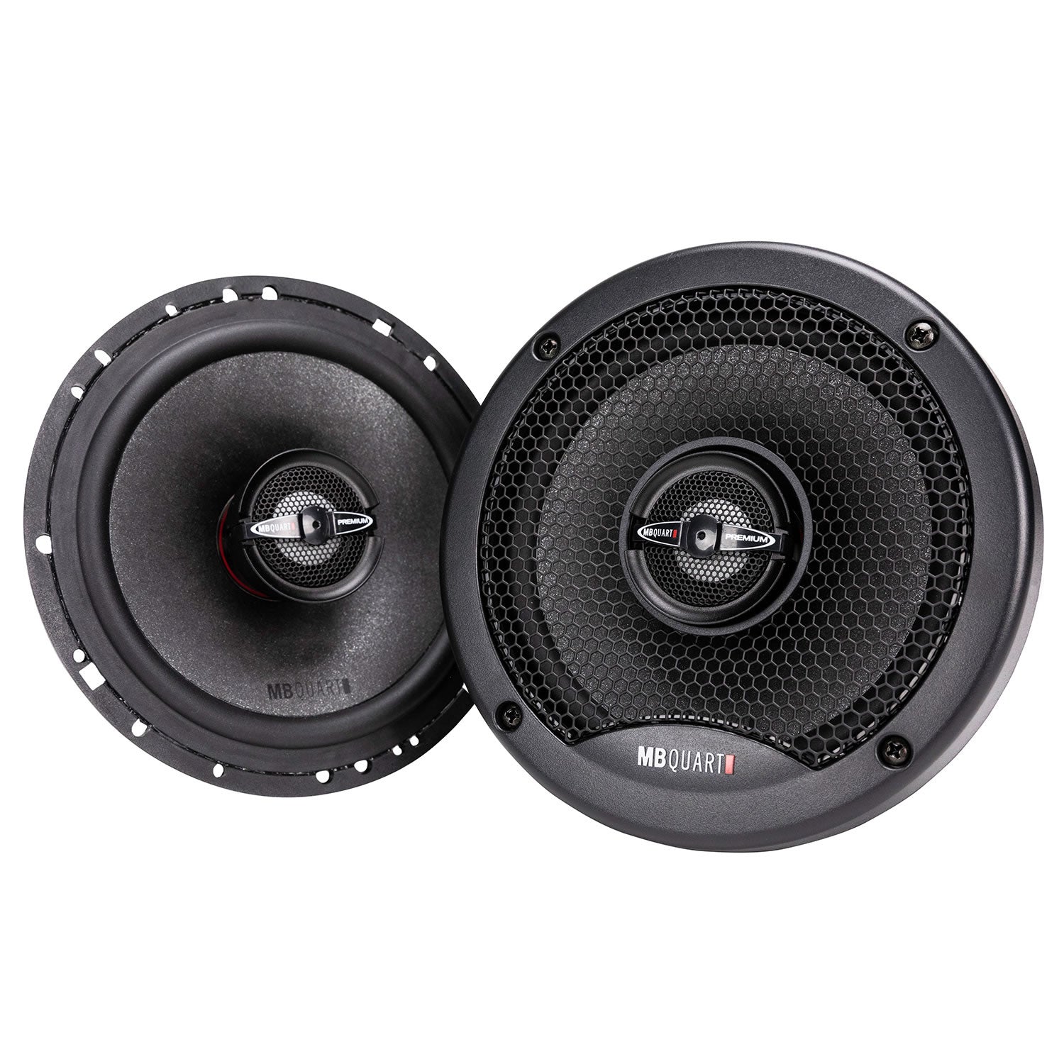 MB Quart PK1-116 6.5" Premium 2-Way Coaxial Car Speakers