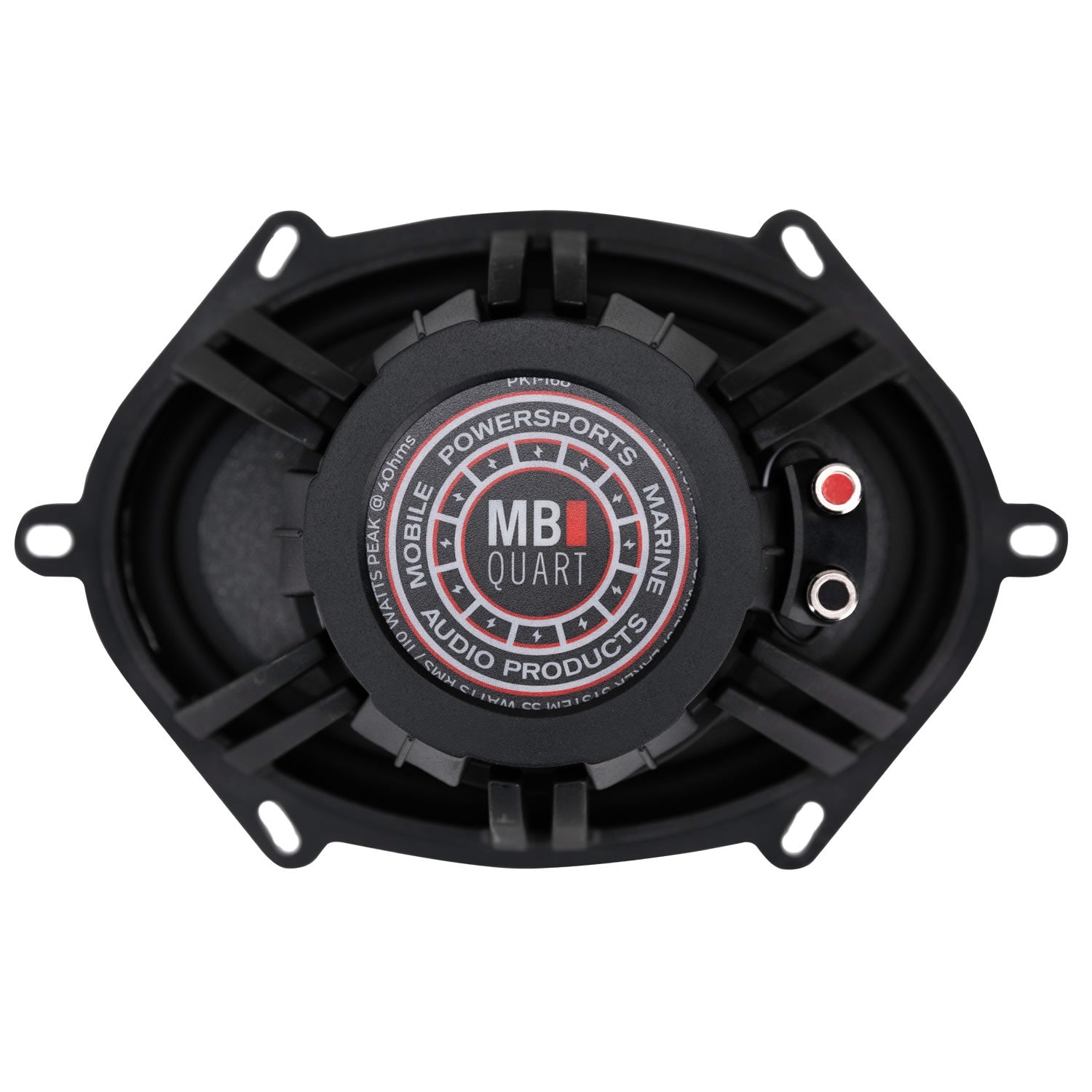 MB Quart PK1-168 5×7 / 6×8 Premium 2-Way Coaxial Car Speakers - MB Quart Speakers - Magnet view