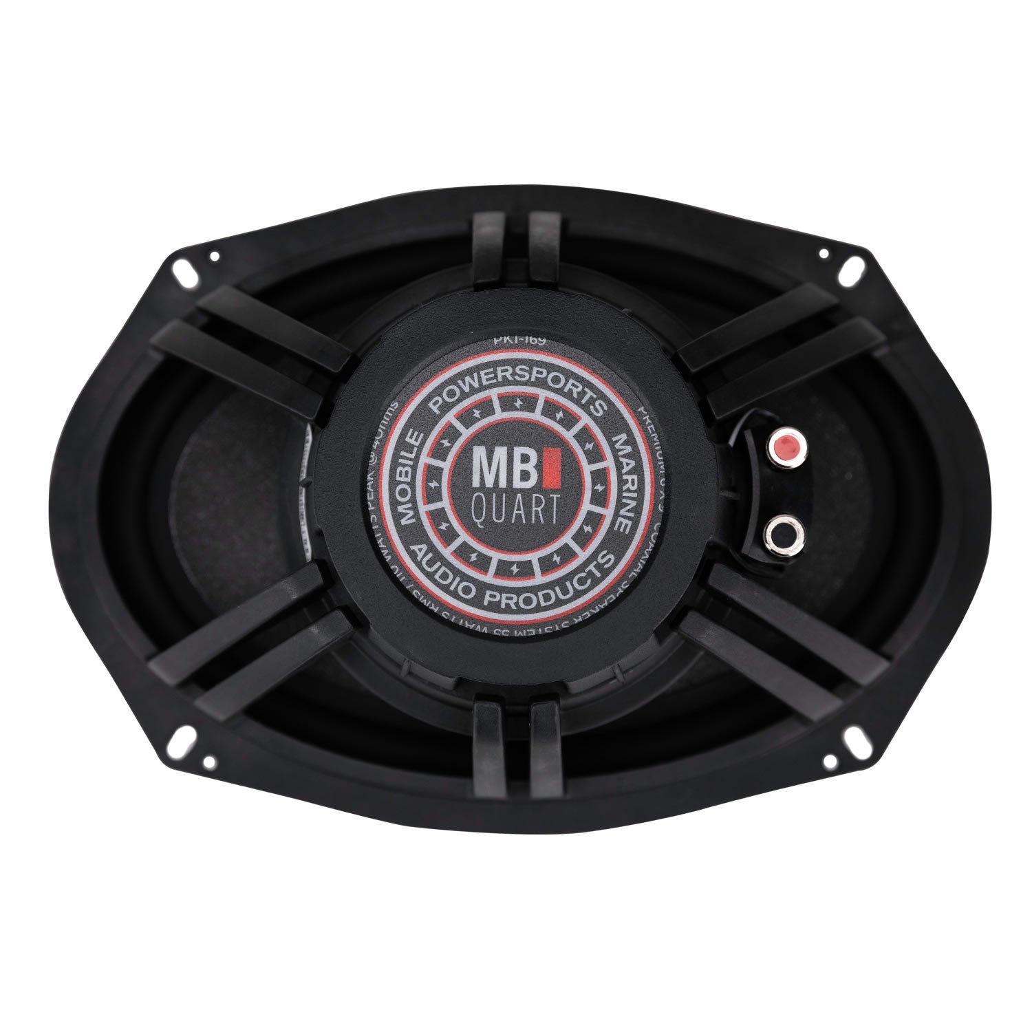 MB Quart PK1-169 6×9 Premium 2-Way Coaxial Car Speakers - magnet