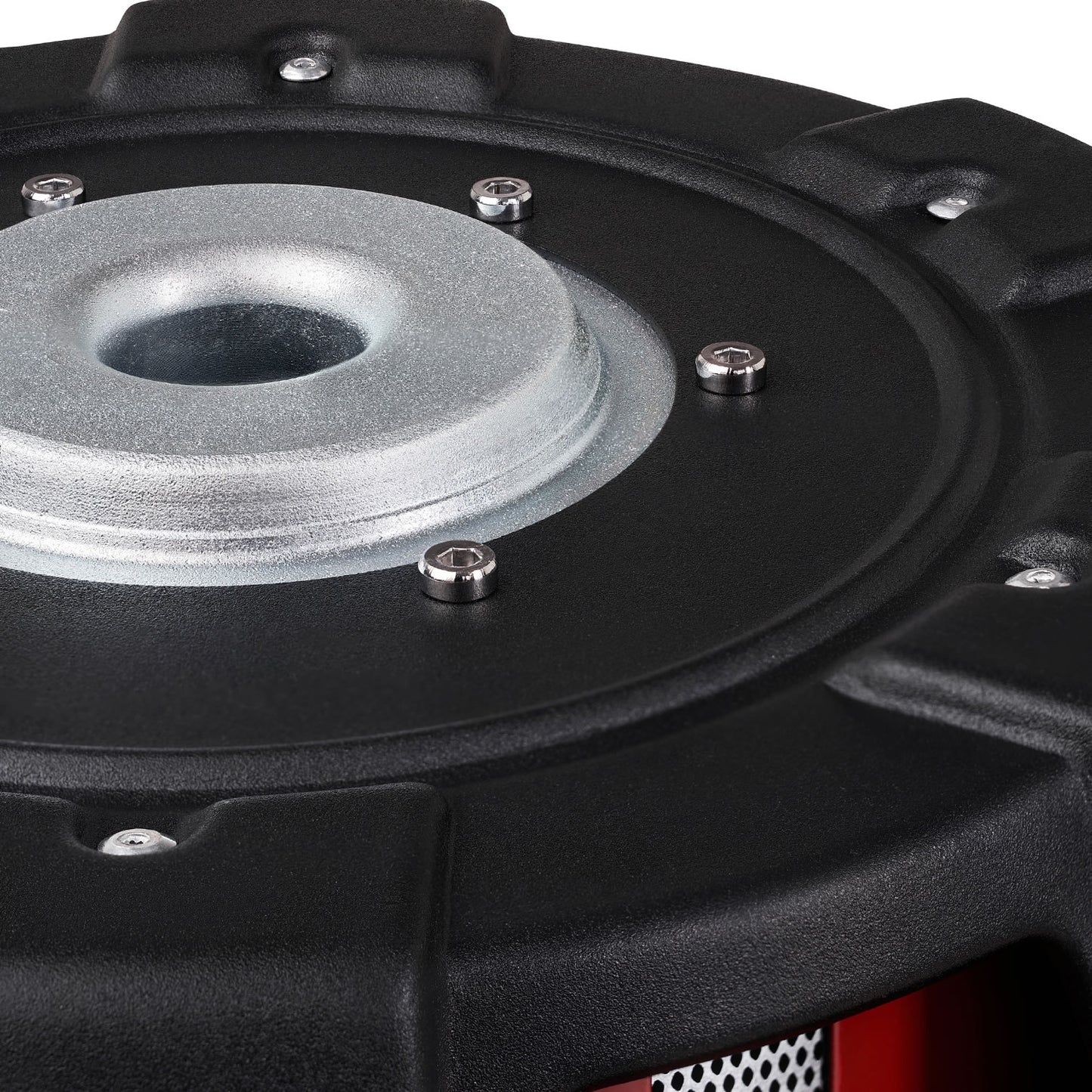 MB Quart DS2-304 Discus 12" 4 Ohm DVC Shallow Mount Subwoofer – 600W Peak - speaker magnet view