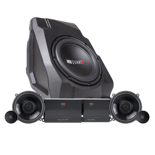 MB Quart - MBQRP-STG3-RC-UP-1 STAGE 3 Polaris RZR Tuned Audio System Designed for RIDE COMMAND™ as Upgrade to EXISTING OEM Audio System - full system