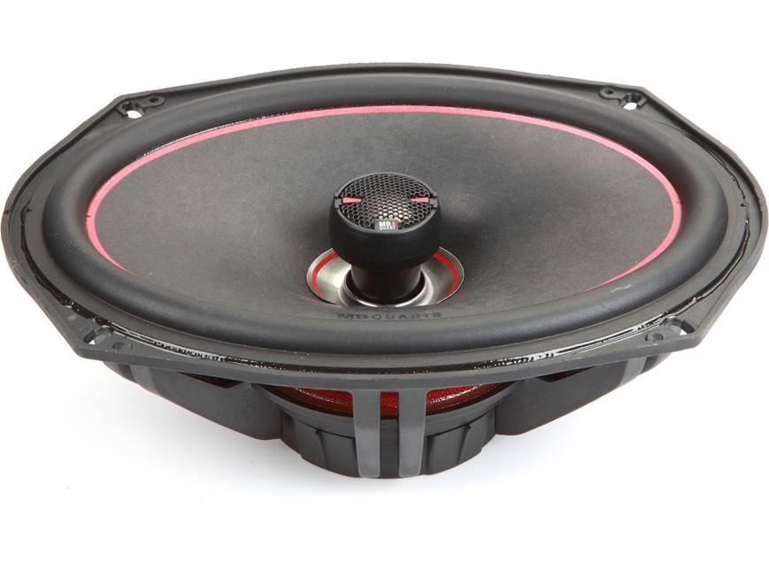 MB Quart RK1-169 Reference Series 6x9" 2-Way Car Speakers – 50W RMS, Titanium Tweeters w/ Grilles