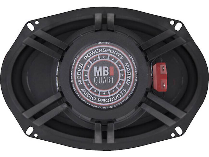 MB Quart RK1-169 Reference Series 6x9" 2-Way Car Speakers – 50W RMS, Titanium Tweeters w/ Grilles
