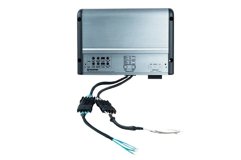 Memphis MM500.4V Marine 4 Channel Amp 125W x 4 at 2 Ohm